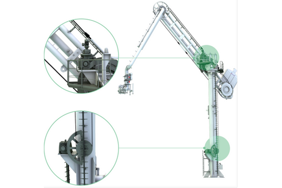 Marine loading arms and loading systems